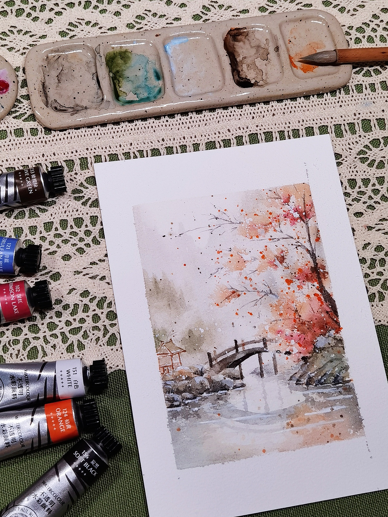 《四季江南》（图ZMzQ3Mzg5MTY0） - 商业插画 - 站酷设计师Sion在画画原创素材 - 站酷ZCOOL