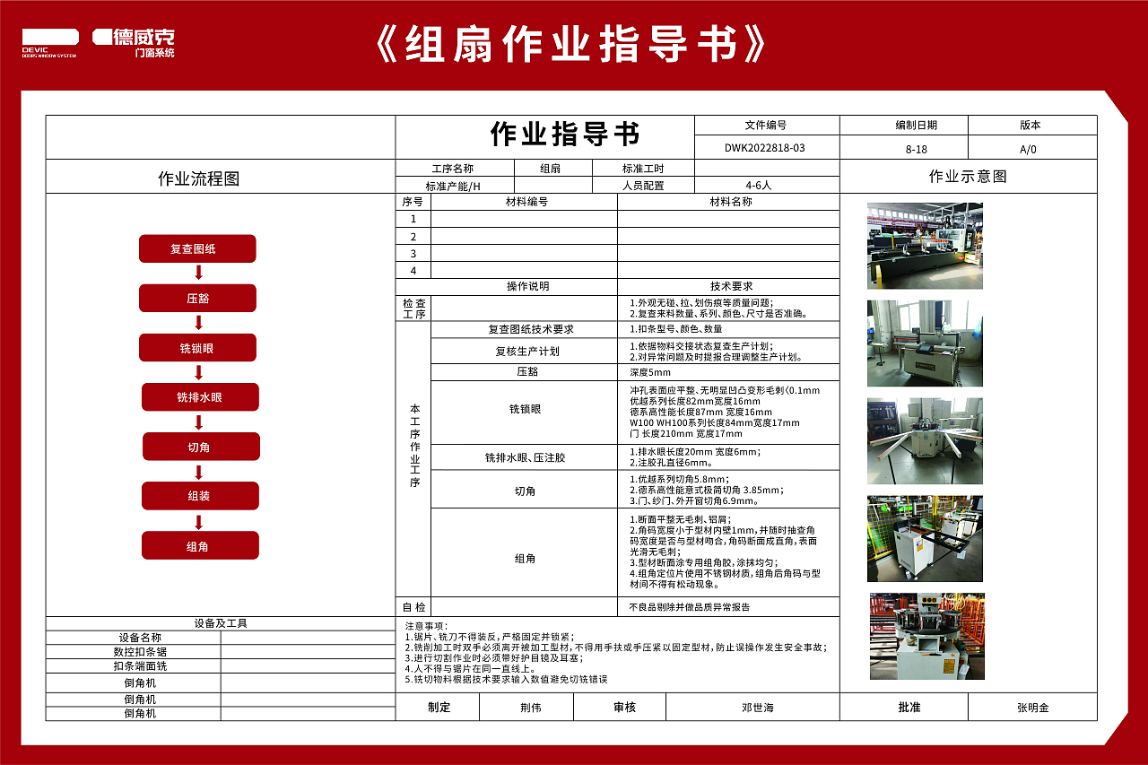 工厂作业指导书