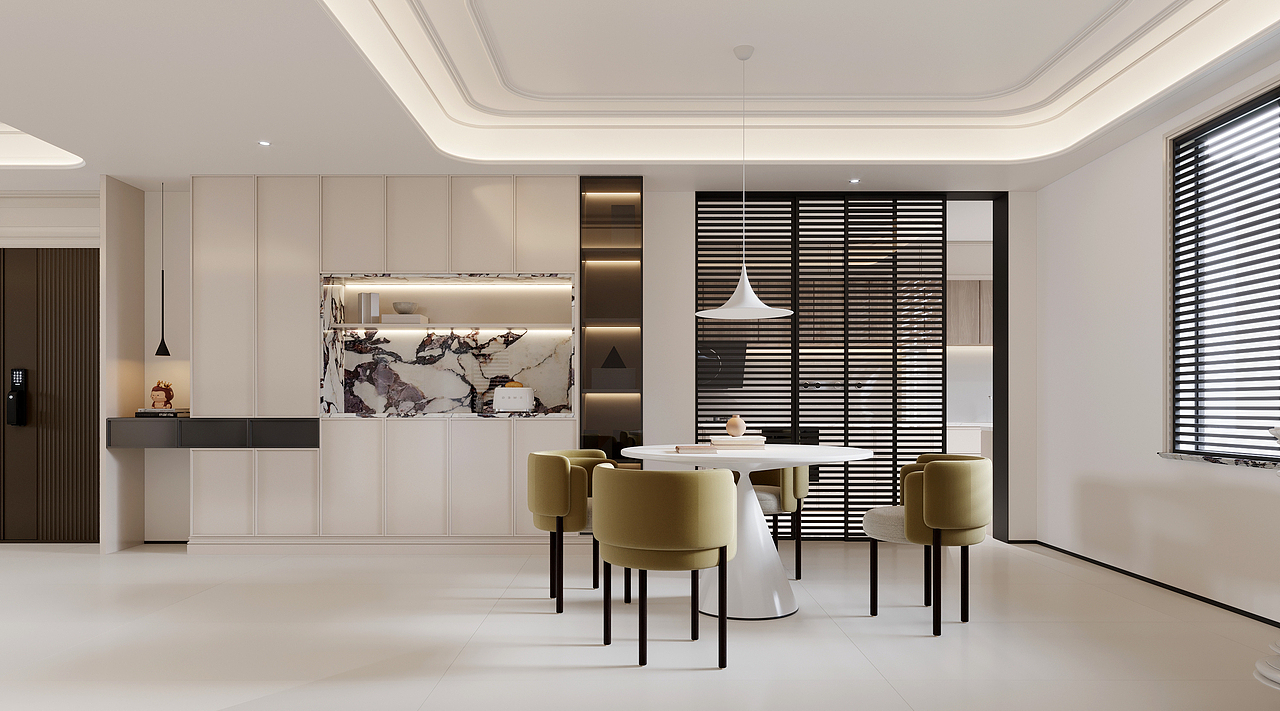 现代法式极简风格