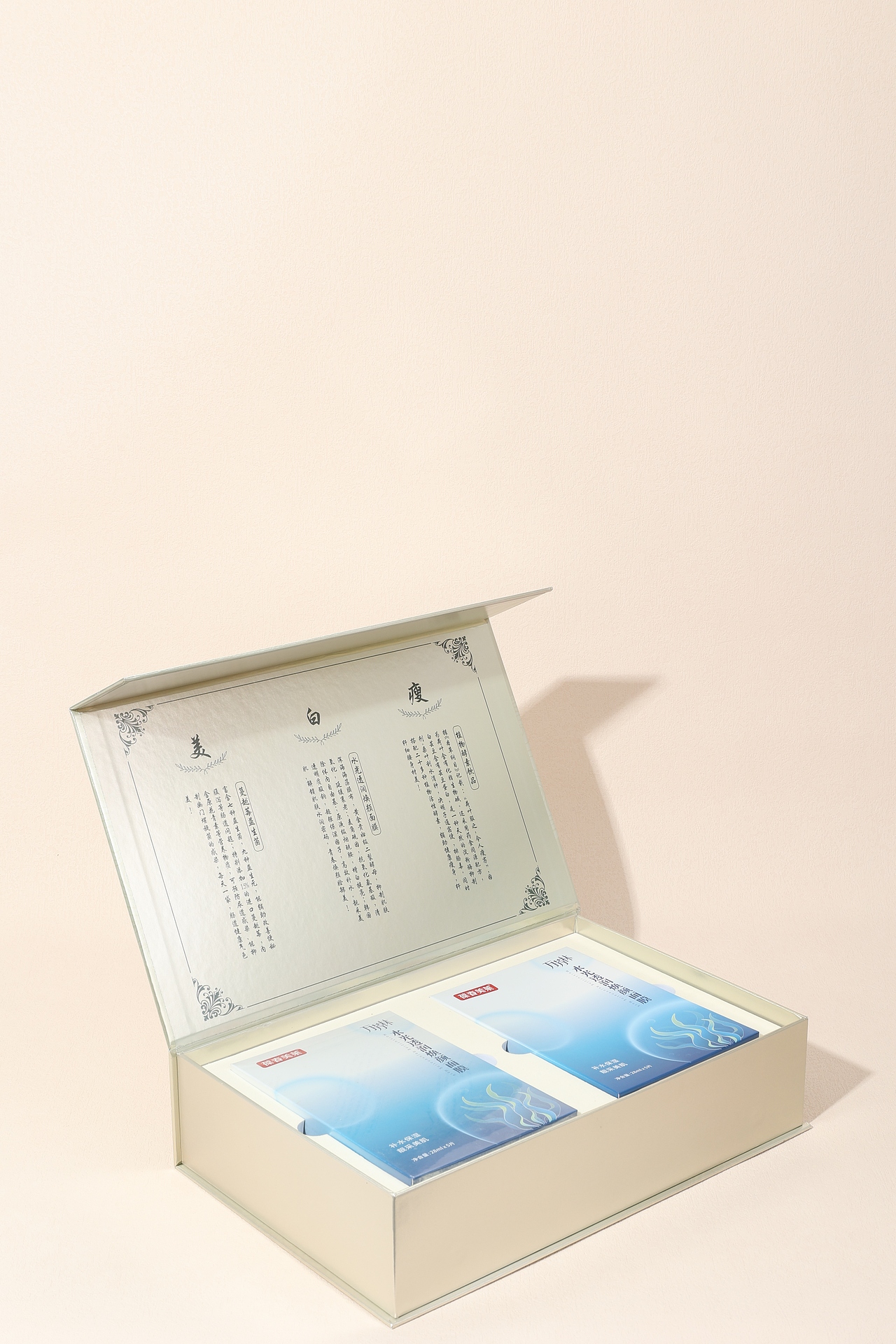 金洲视觉亚马逊摄影精修设计 益生菌面膜礼盒拍摄 原图