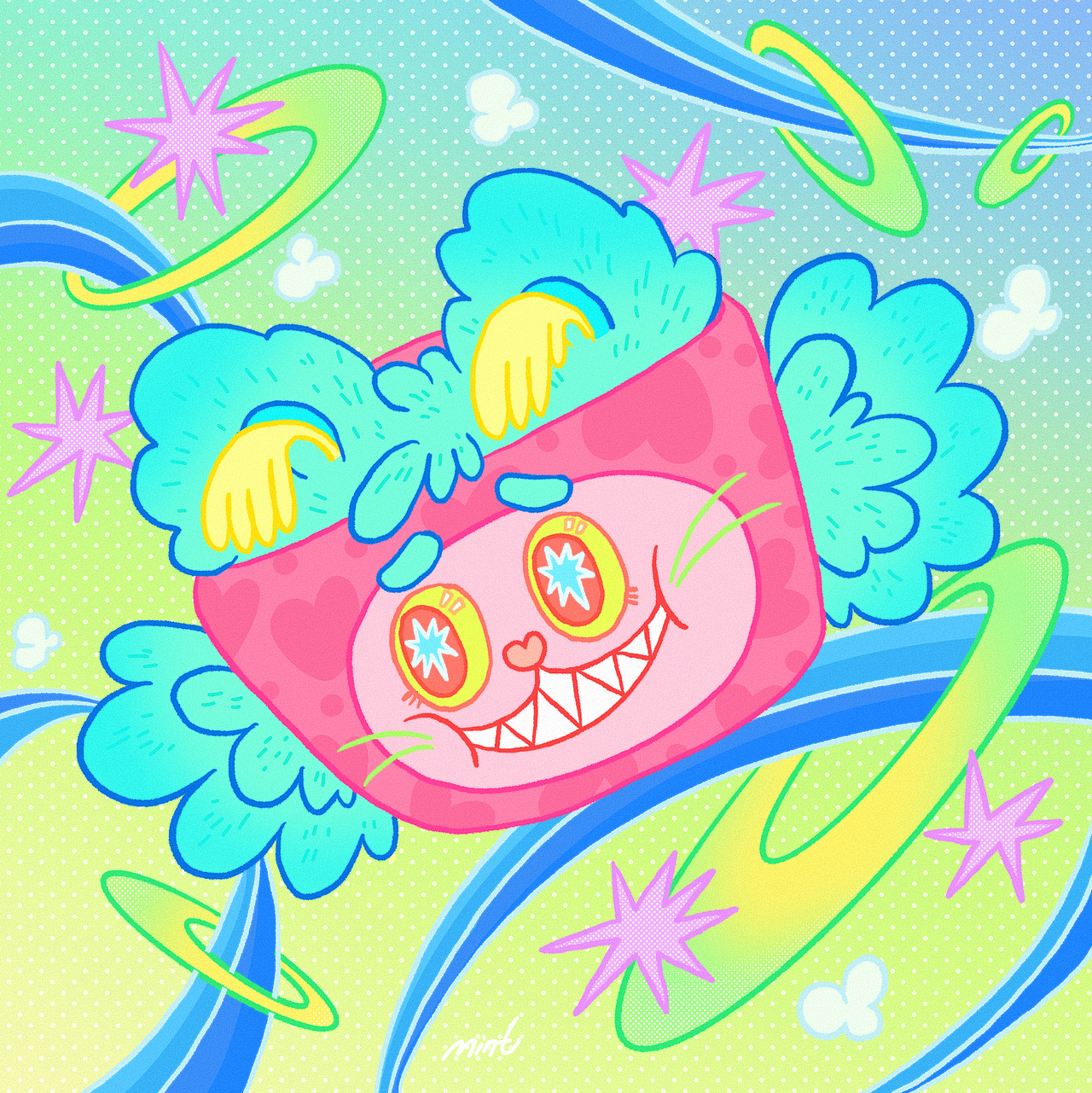 《咖啡猫的每一天》插画合集（图ZMzE2NDkwNjMy） - 创作习作 - 站酷设计师薄荷大王原创素材 - 站酷ZCOOL