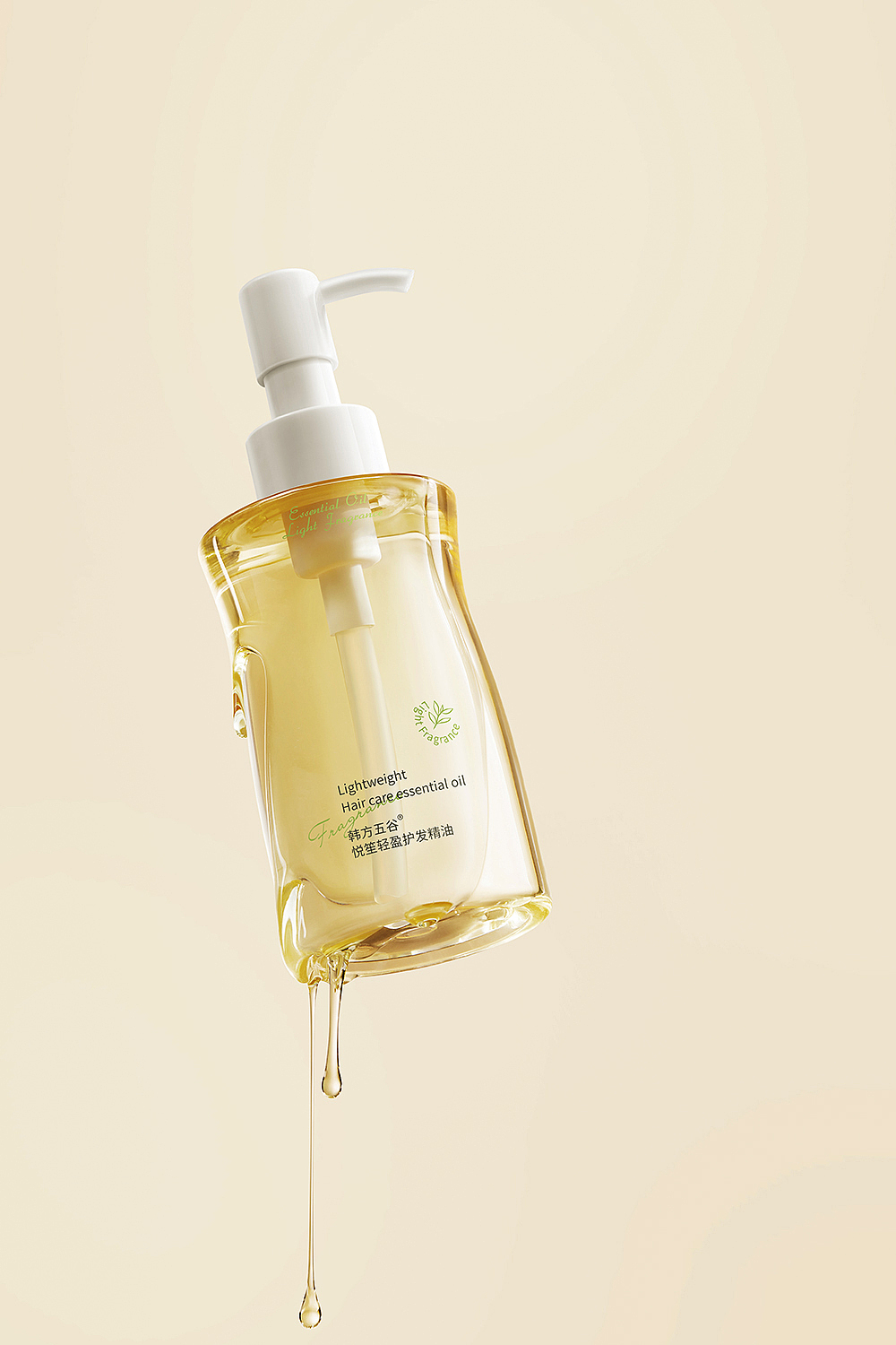 韩方 | 悦笙轻盈护发精油拍摄