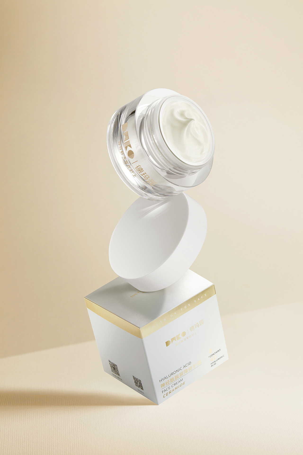 护肤品摄影｜德玛润修护霜✖︎Graph Order Studio（图ZMzI1ODY1NDYw） - 产品摄影 - 站酷设计师图形秩序原创素材 - 站酷ZCOOL