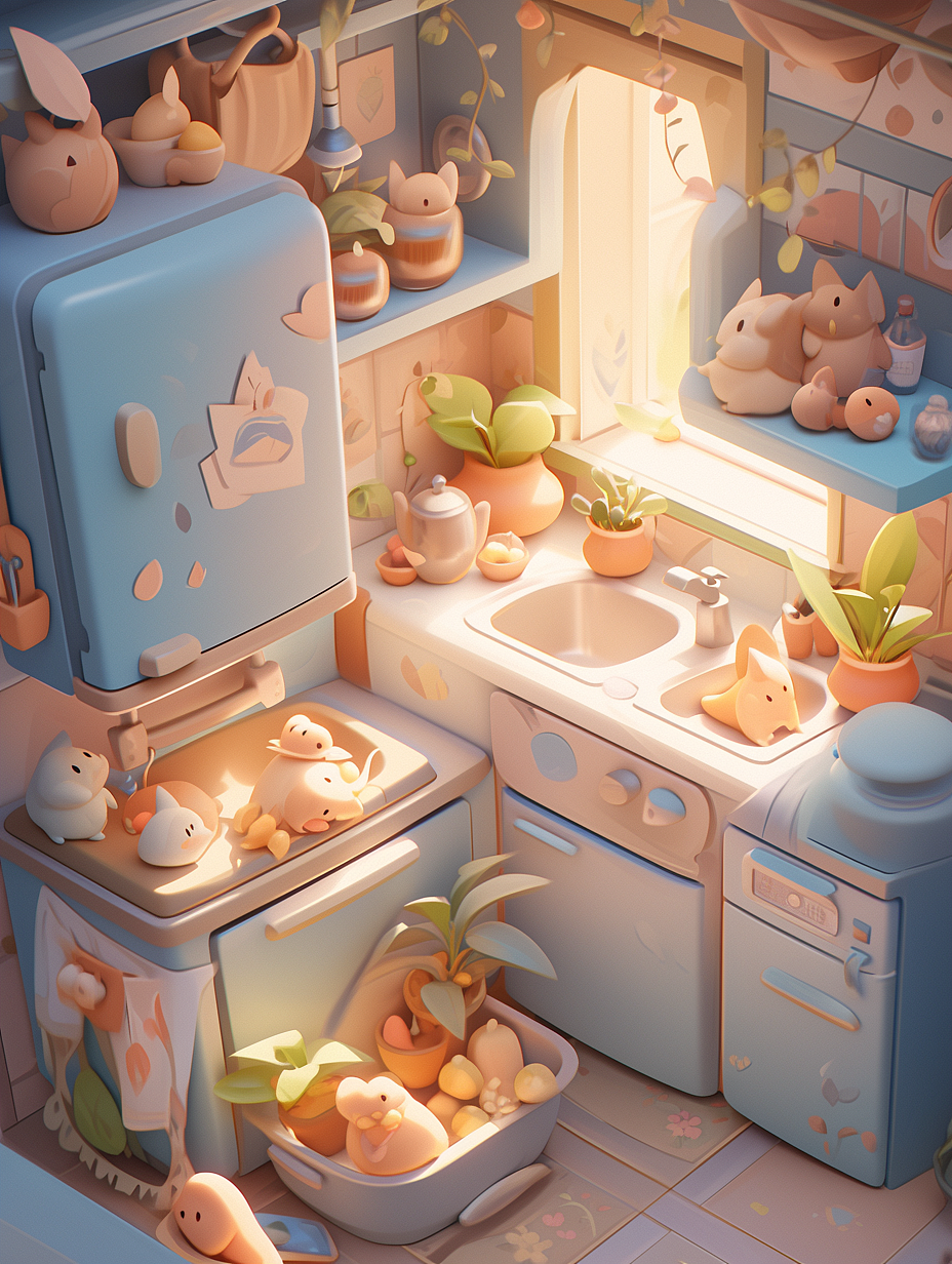 居家小角落（图ZMzQwMzEyODky） - AI作品 - 站酷设计师那木DG原创素材 - 站酷ZCOOL