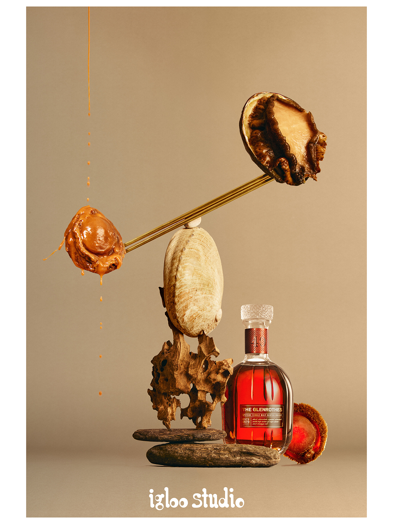 格兰路思 · 旷 · 40年威士忌 晚宴海报｜igloo studio（图ZMzE1NTEwOTYw） - 产品摄影 - 站酷设计师igloostudio原创素材 - 站酷ZCOOL