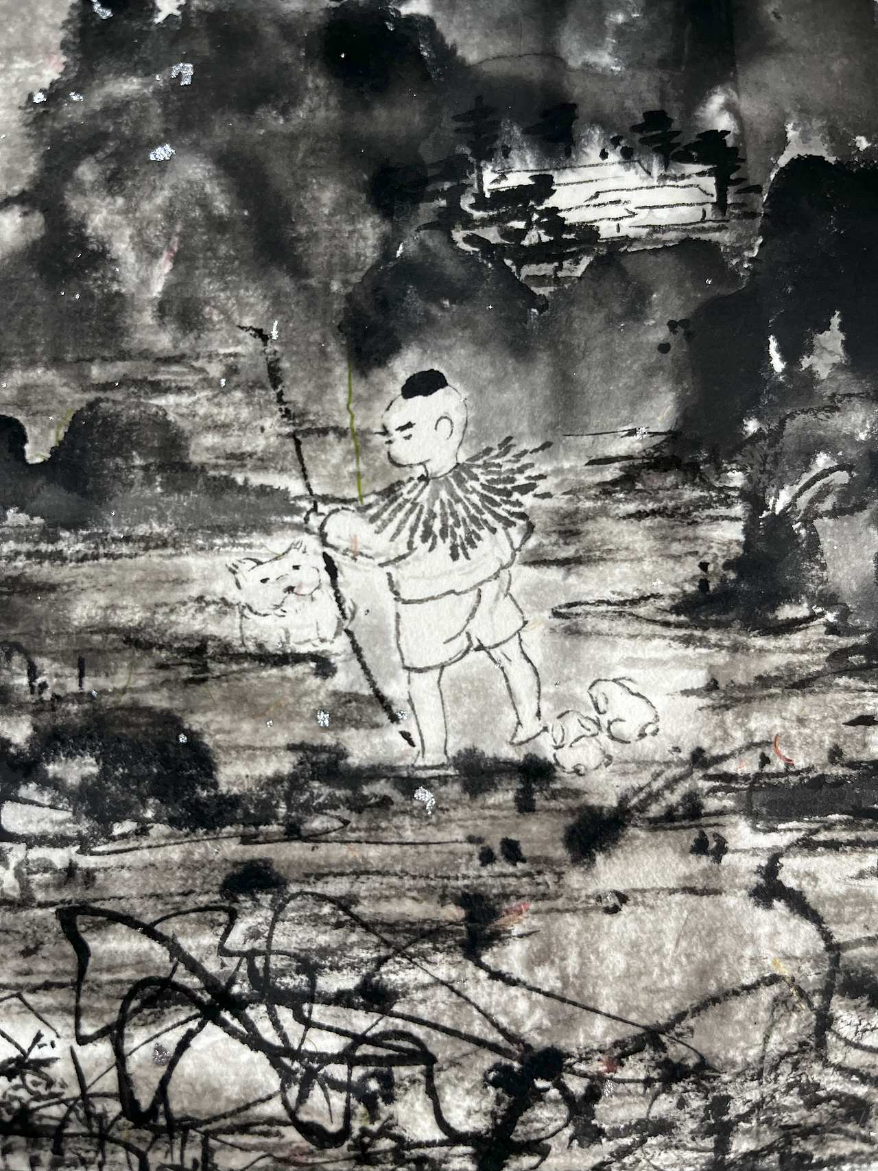 定风波-2（图ZMzcwOTgzMzg4） - 绘画 - 站酷设计师甲辰小夏原创素材 - 站酷ZCOOL