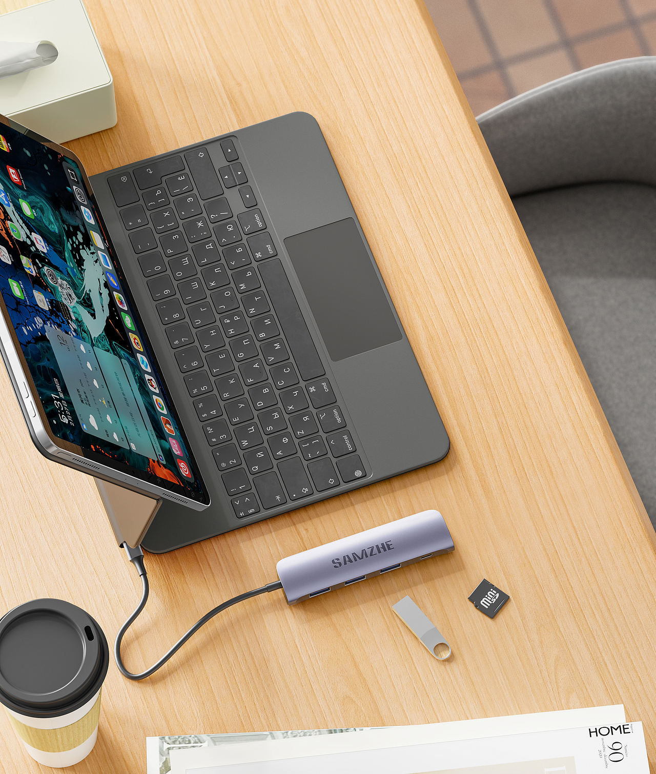 《山泽—拓展坞》一整套渲染图（图ZMjk4Nzc0Nzgw） - 产品 - 站酷设计师一只少年丶原创素材 - 站酷ZCOOL