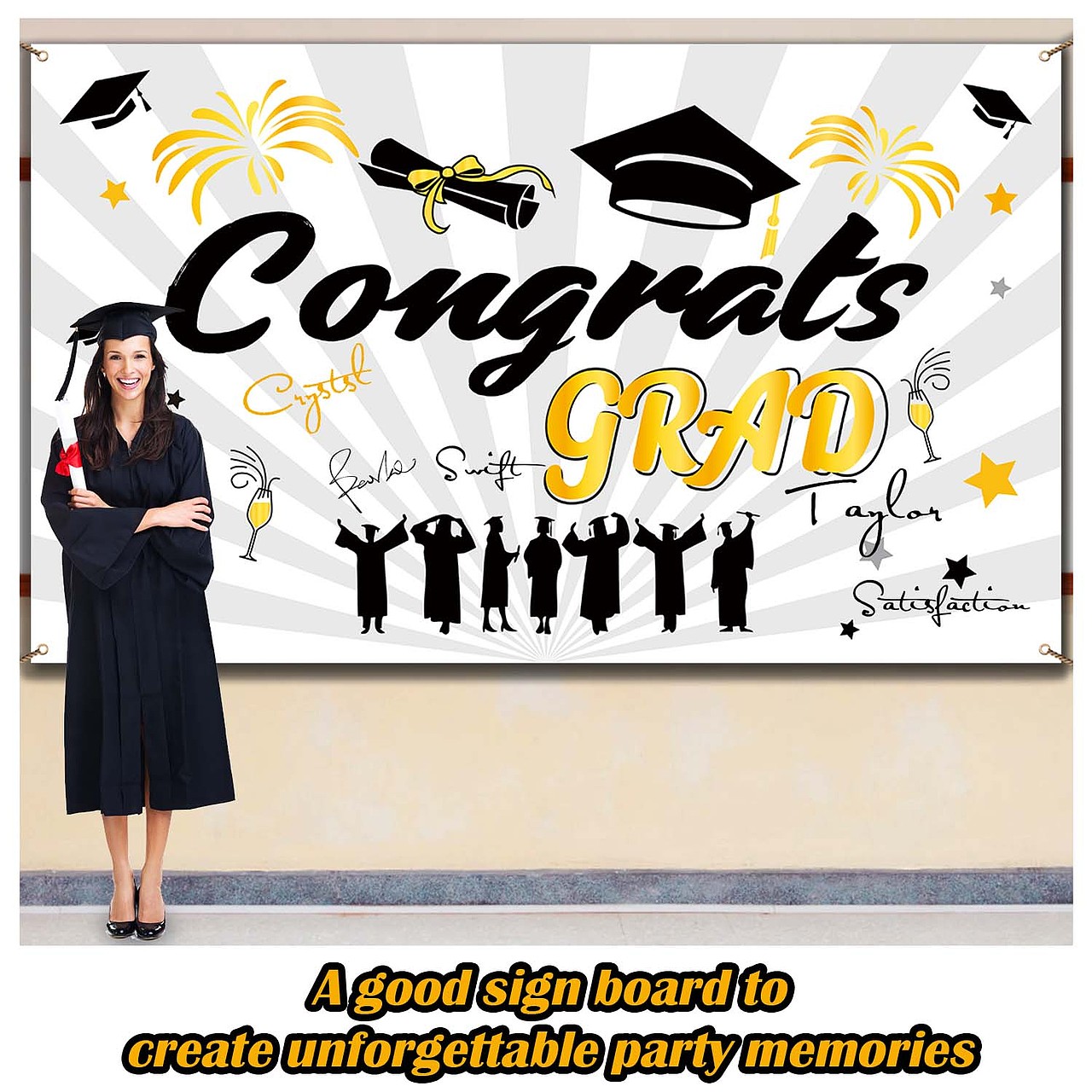 亚马逊主图 毕业横幅（图ZMzAyODg4MjU2） - 宣传物料 - 站酷设计师甄甄_Phoebe原创素材 - 站酷ZCOOL