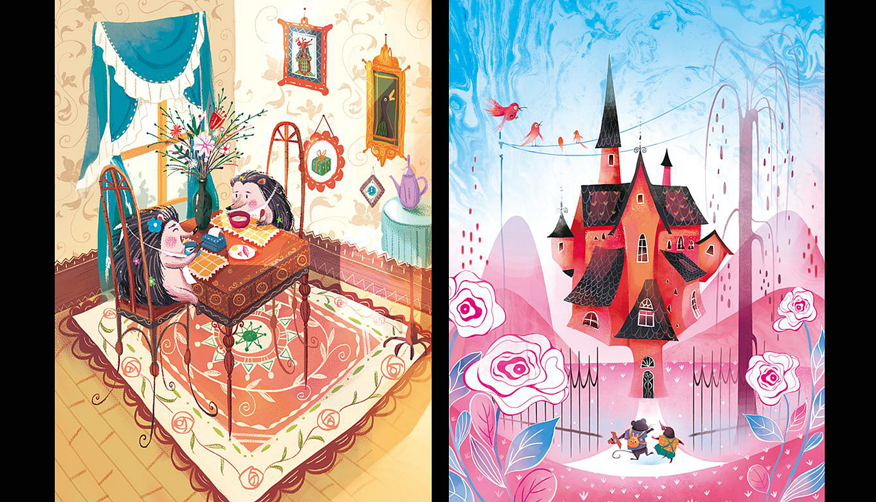 插画师的第6年,想一直画下去