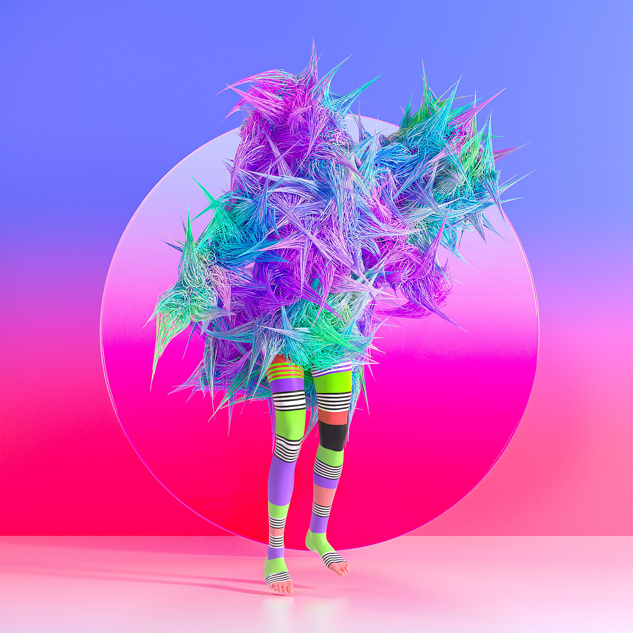 关于毛发和卡通的一些的探索～～～（图ZMzE5MjU0Mjk2） - 其他三维 - 站酷设计师小小爬原创素材 - 站酷ZCOOL