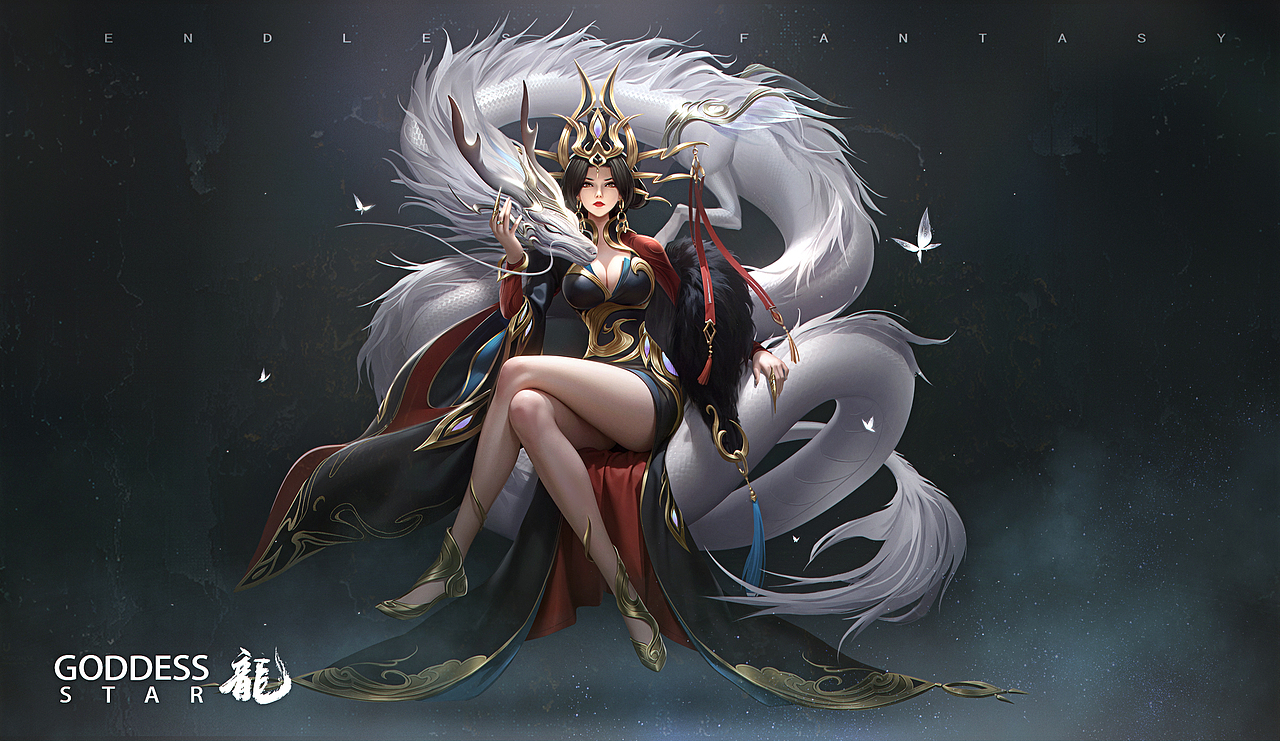 龙年大吉（图ZMzYxNDA1MDA0） - 游戏原画 - 站酷设计师fan小天原创素材 - 站酷ZCOOL