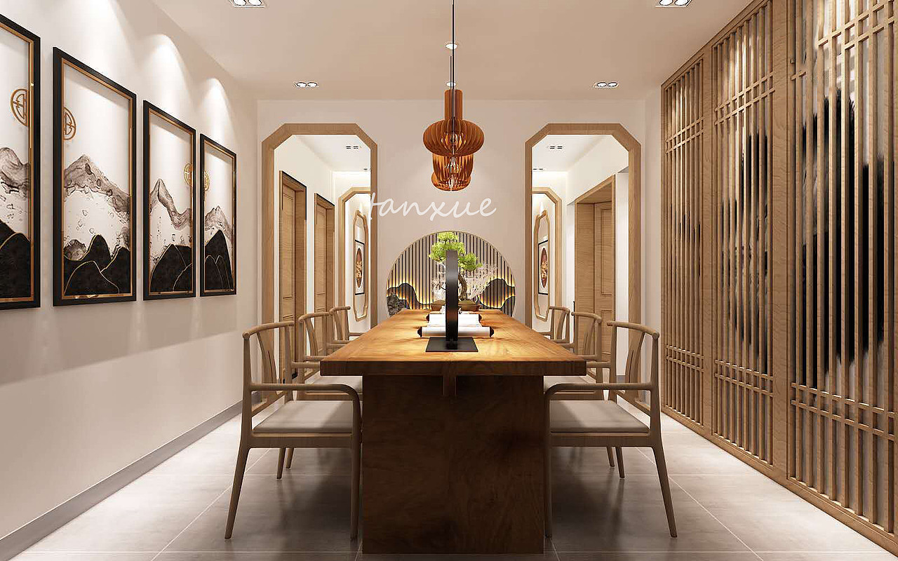 新中式会所——邂逅东方的传统与现代