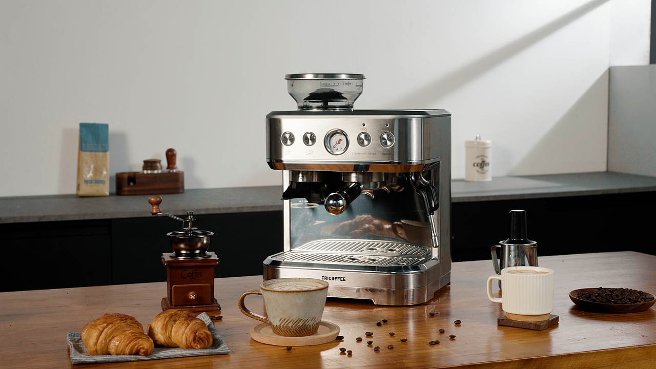 电商视频｜FRICOFFEE咖啡机 X 奇鹿视觉（图ZMzI2MTk3MDE2） - 产品摄影 - 站酷设计师奇鹿视觉研究所原创素材 - 站酷ZCOOL