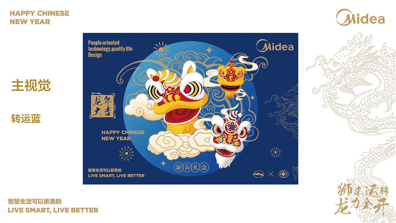 美的2024新年礼盒(比稿作品)