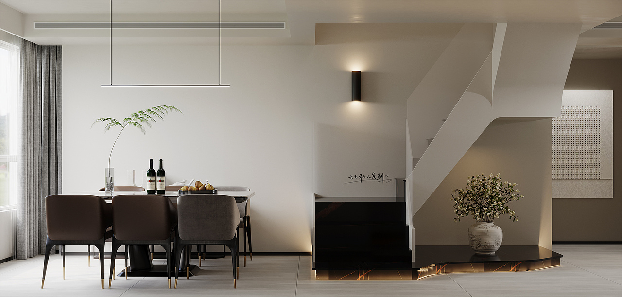 现代简约风设计,创造自在舒适的家