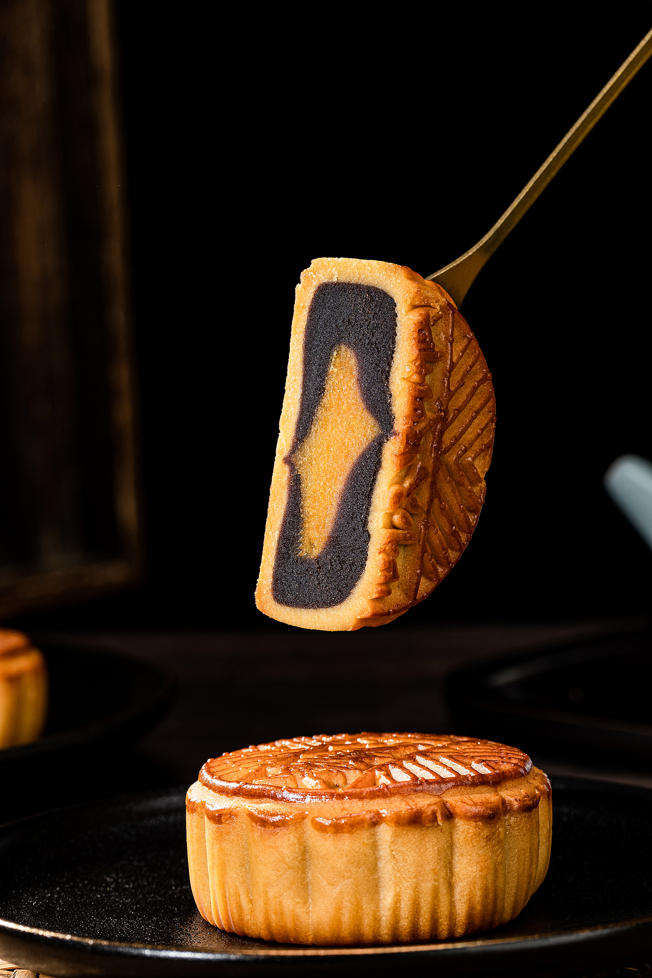 美食 点心 甜点 零食 中秋节 面点 月饼拍摄