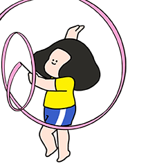 毛小肉一起做运动吧表情包