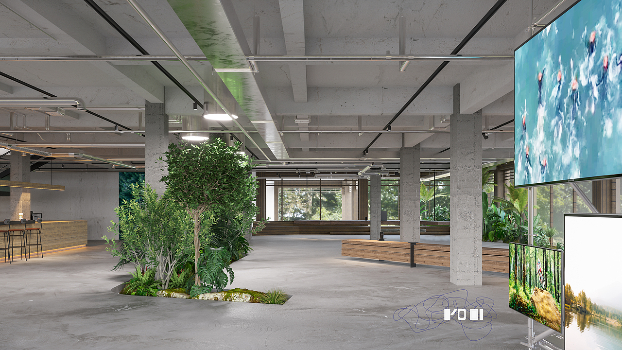 XTERRA 中国总部 —— 自然生长（图ZMzAyODU5MzQ0） - 商业空间设计 - 站酷设计师云町营造舍原创素材 - 站酷ZCOOL