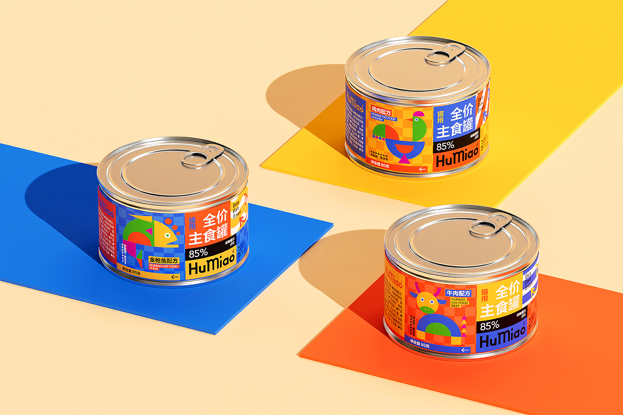 猫用全价主食罐|包装设计|HuMiao