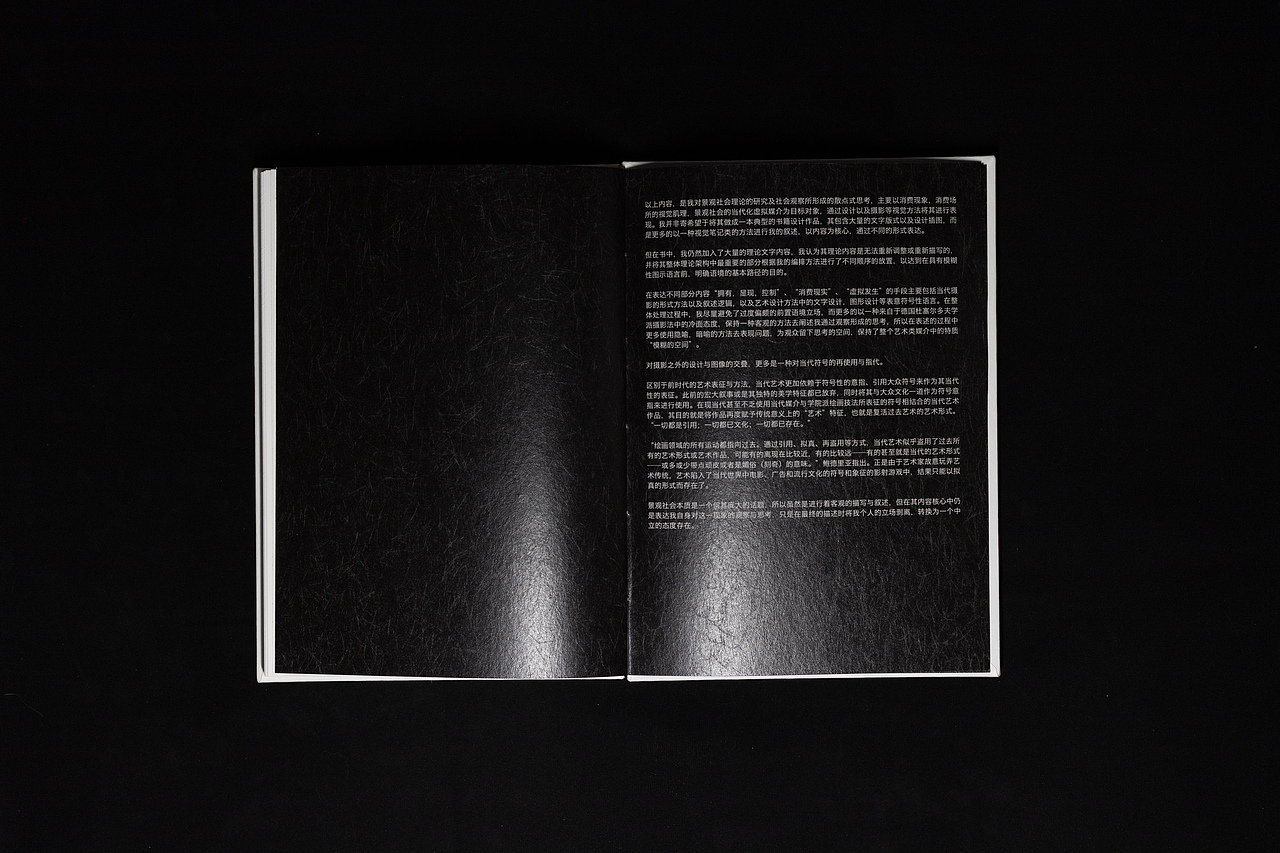 “景观社会”书籍设计
