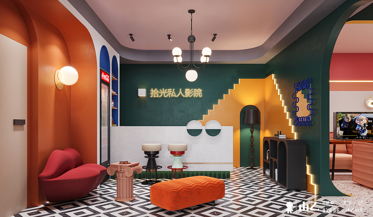 山乙商业空间设计|私人影院（图ZMzE3MzU3Mzky） - 商业空间设计 - 站酷设计师山乙建设商业空间原创素材 - 站酷ZCOOL