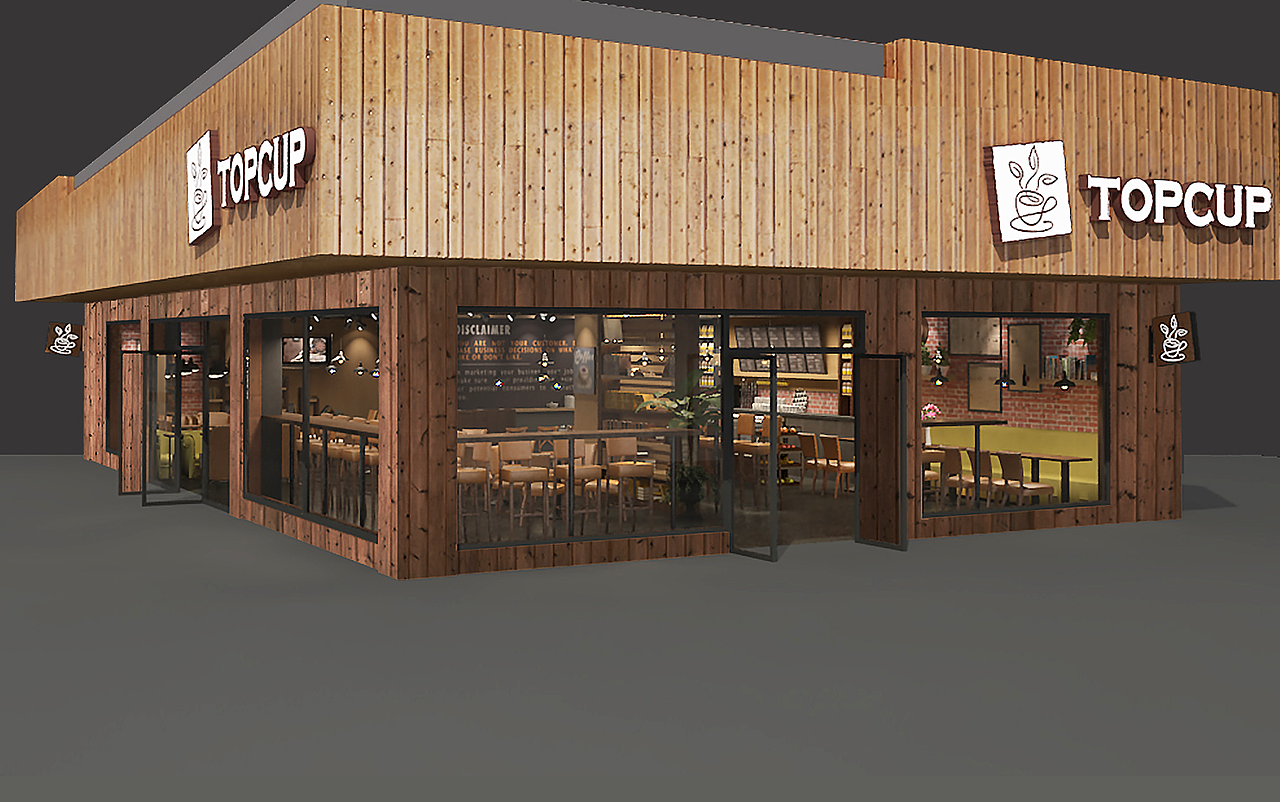 咖啡门店设计|装修设计