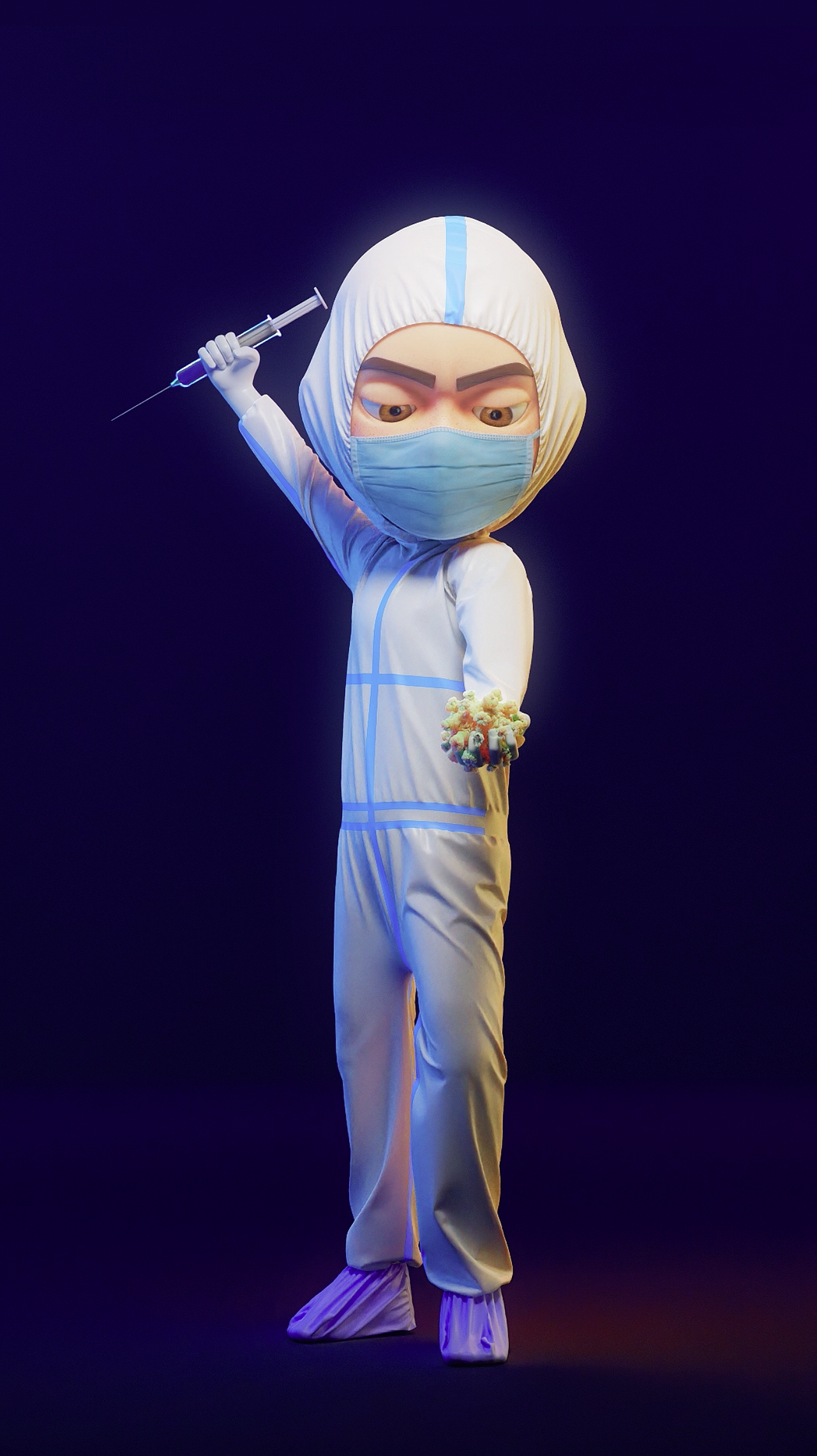 变身大白（图ZMzA0MjM3MTEy） - 动画片 - 站酷设计师HuiYiCG原创素材 - 站酷ZCOOL