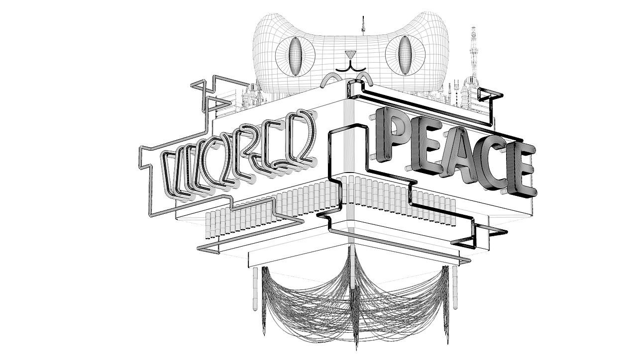 C4D练习-电商视觉图(天猫)