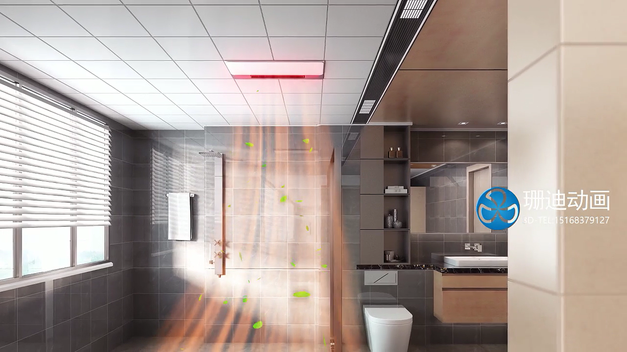 今顶L1浴霸取暖器3D动画CG视频（图ZMzUzNjg2OTg4） - 产品 - 站酷设计师珊迪3D科技原创素材 - 站酷ZCOOL