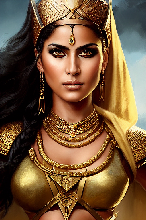 阿拉伯帝国女战士（图ZMzI5NzU2ODk2） - AI作品 - 站酷设计师Yanjihang原创素材 - 站酷ZCOOL