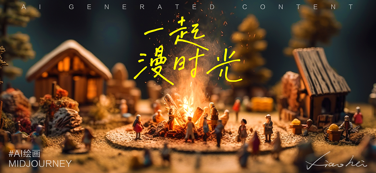 一起漫时光#ai绘画（图ZMzM2MzA4ODIw） - 场景 - 站酷设计师苗冉_MR原创素材 - 站酷ZCOOL