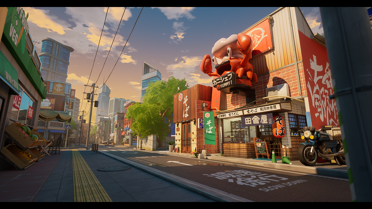 【UE5地编】城市一隅2.0（图ZMzUwNjg4MDM2） - 场景 - 站酷设计师RonaldYE原创素材 - 站酷ZCOOL