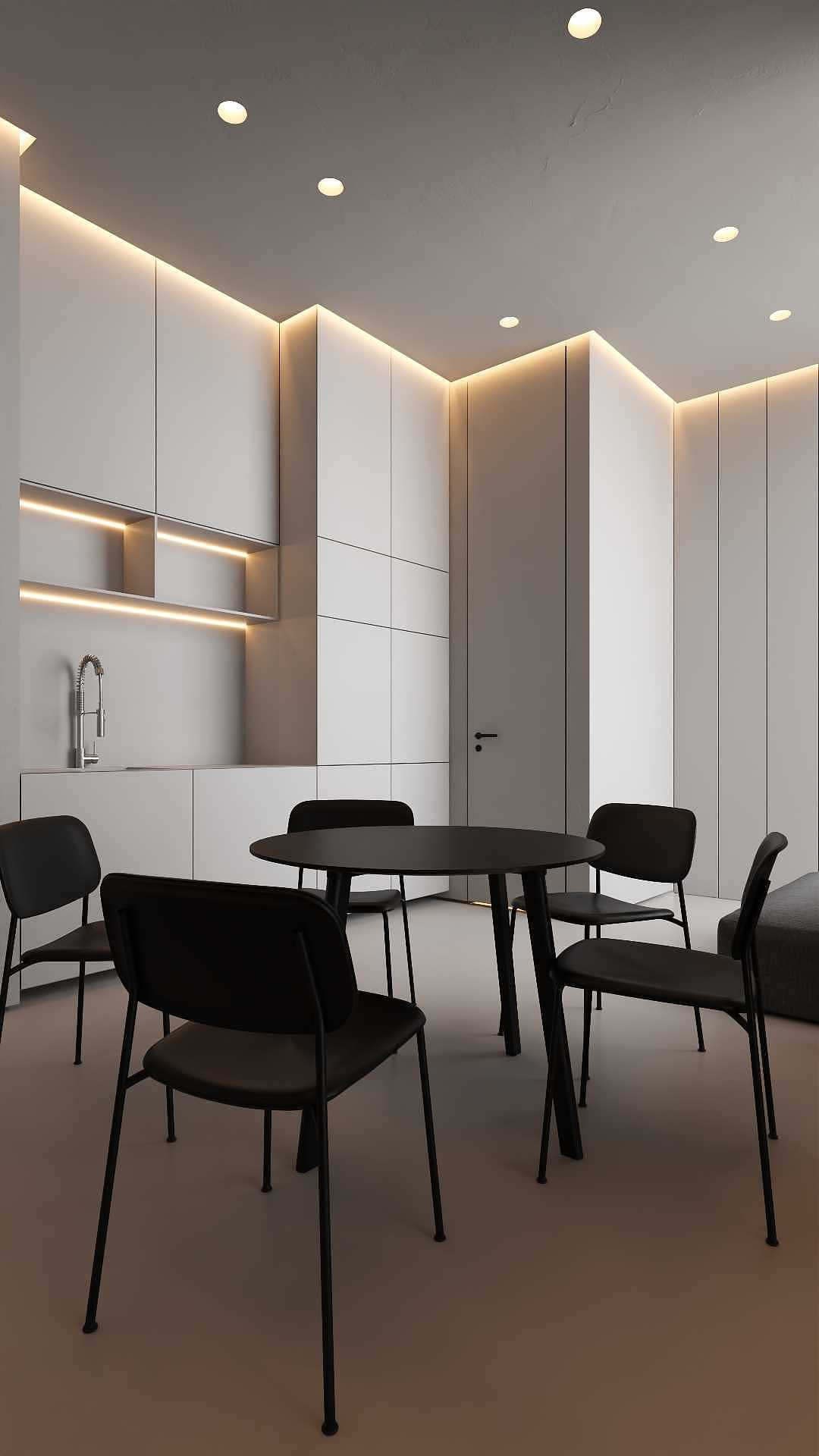 黑色森林——現代極簡別墅案例