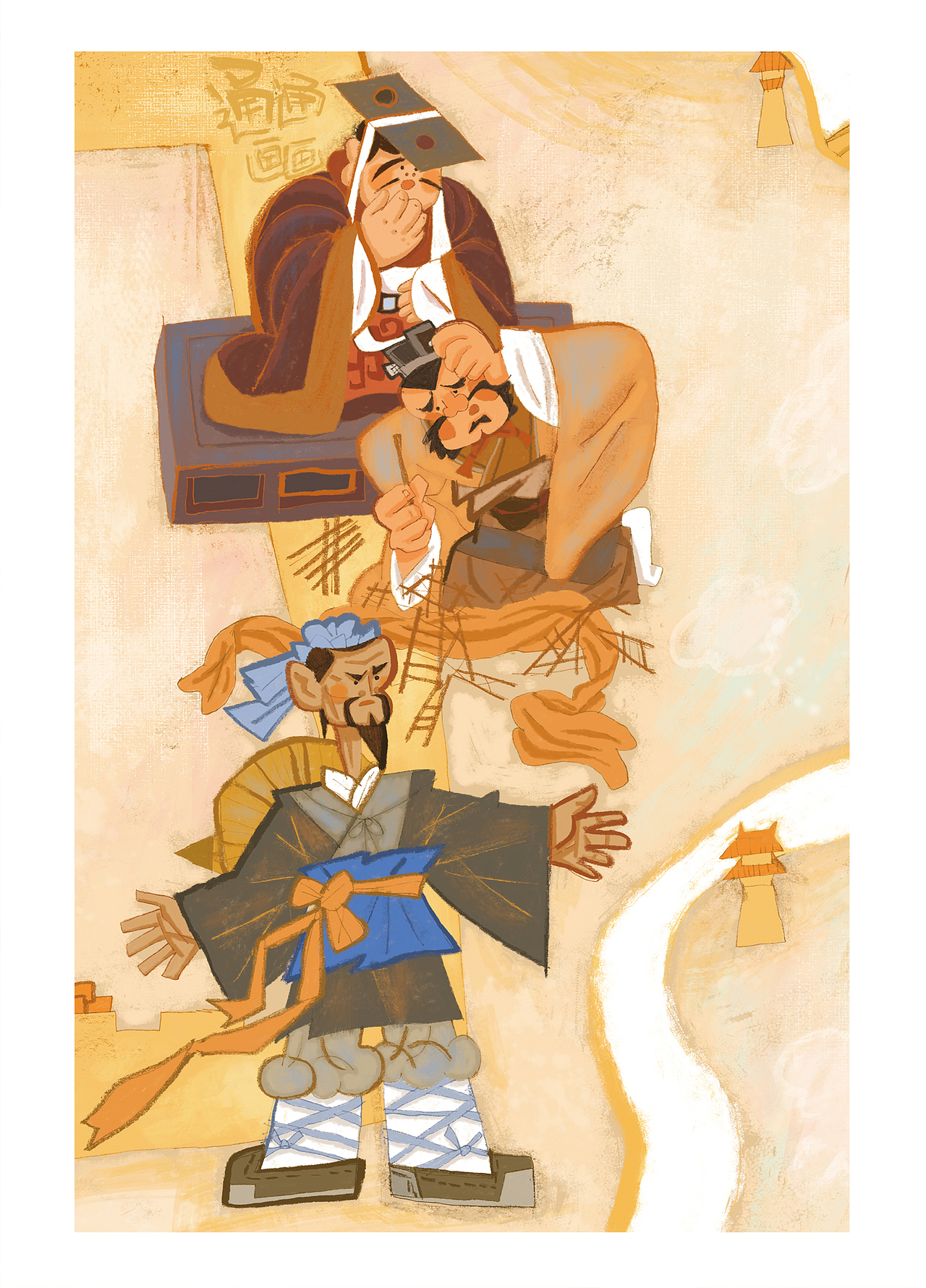 给期刊画插图（图ZMzY4MzMwOTQw） - 儿童插画 - 站酷设计师通通画画原创素材 - 站酷ZCOOL