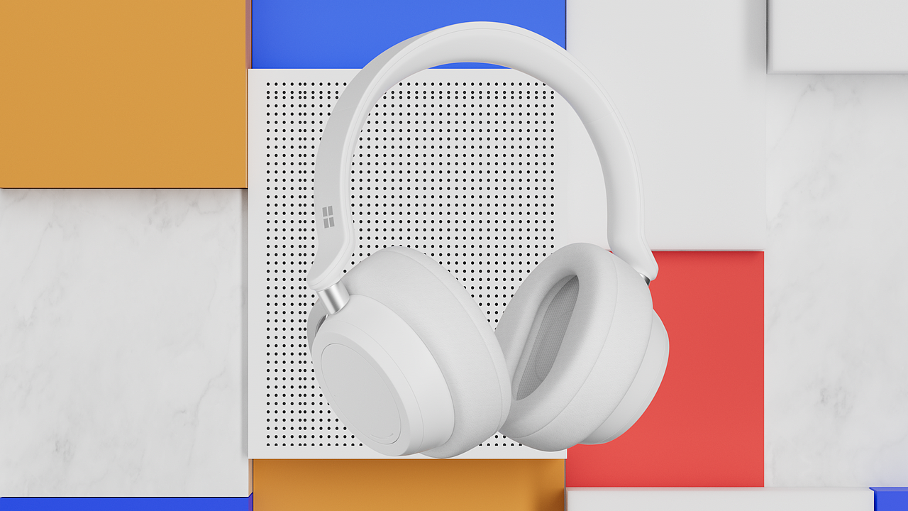 C4D渲染动画-微软耳机