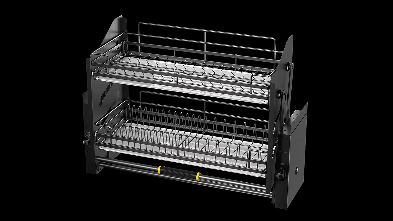 厨房收纳白底图