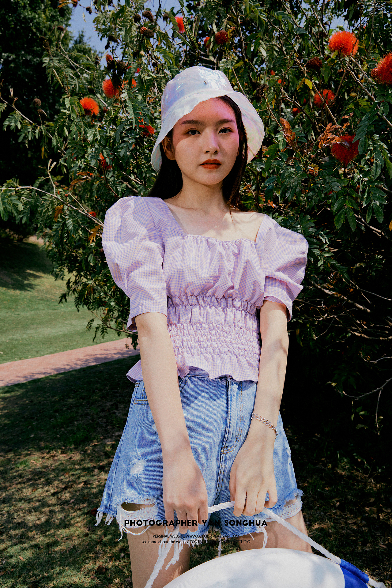 万花从中 | Vero moda 品牌服饰（图ZMzMxNDMyNjk2） - 人像摄影 - 站酷设计师YAN工作室原创素材 - 站酷ZCOOL