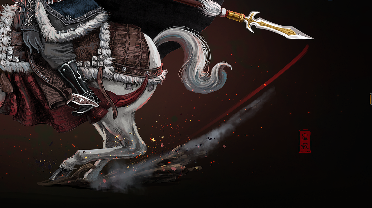 五虎上将——马超(图ZMzI3NTE4MDA0) - 创作习作 - 站酷设计师皇叔在画画原创素材 - 站酷ZCOOL