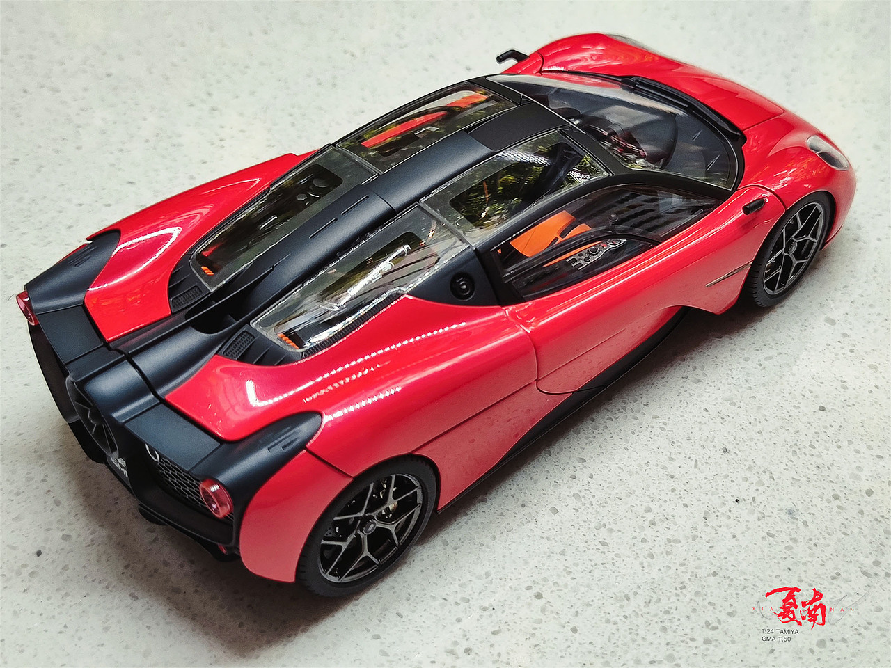 田宫 1:24 GMA T.50模型展示