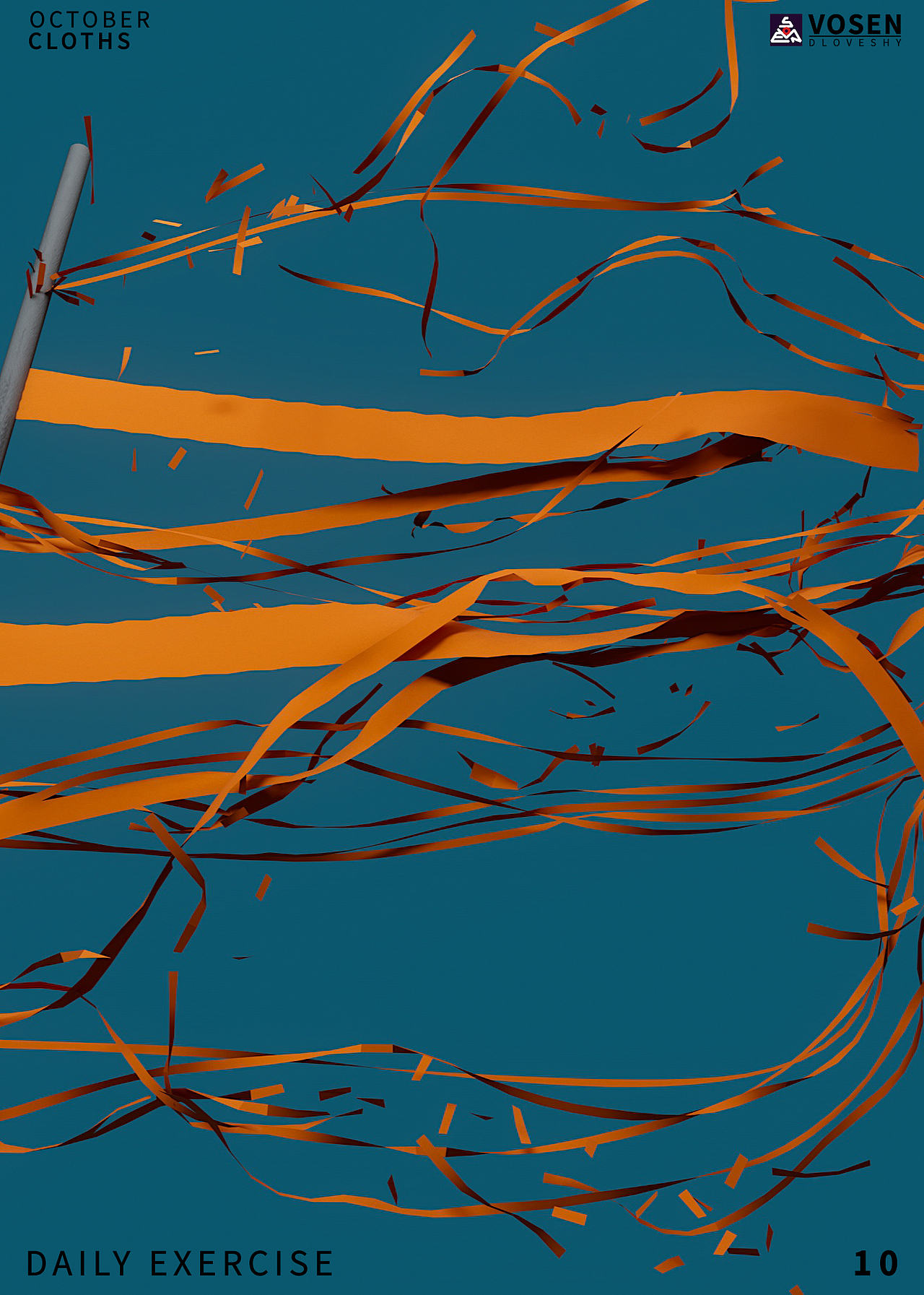 【布料/植物】十月主题日练