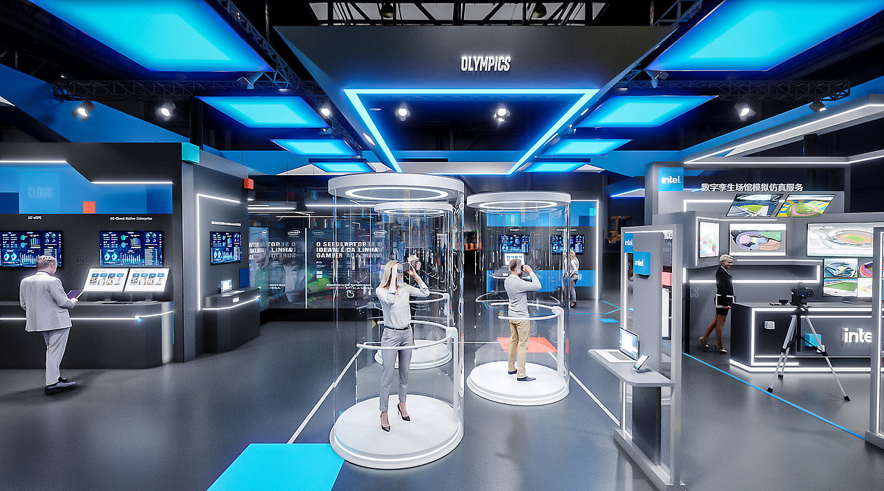 2021云栖大会intel展区
