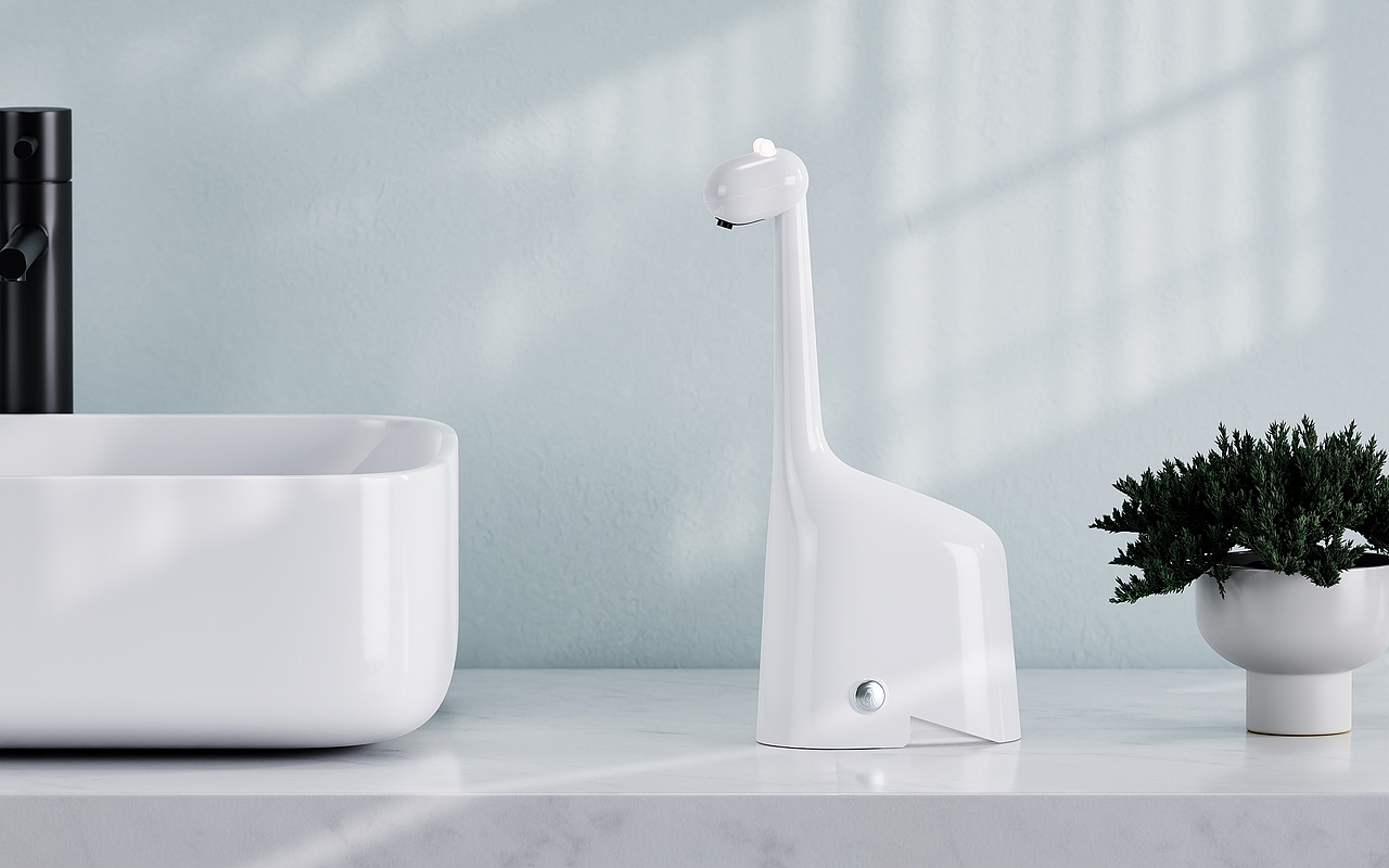 JOKOO | 福鹿洗手液机 Giraffe Soap Dispenser