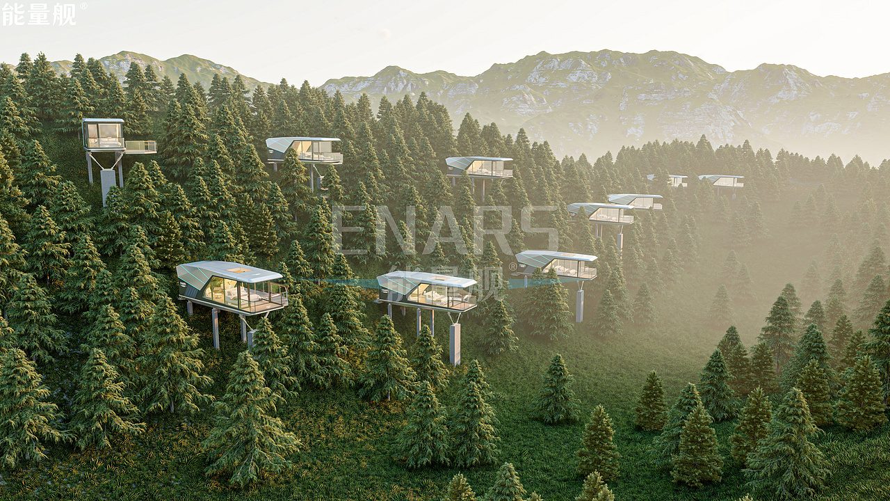 景区经典太空舱民宿能量舰即将登场2024上海国际酒店展（图ZMzY0OTc5OTM2） - 其他工业/产品 - 站酷设计师HUJI互集原创素材 - 站酷ZCOOL