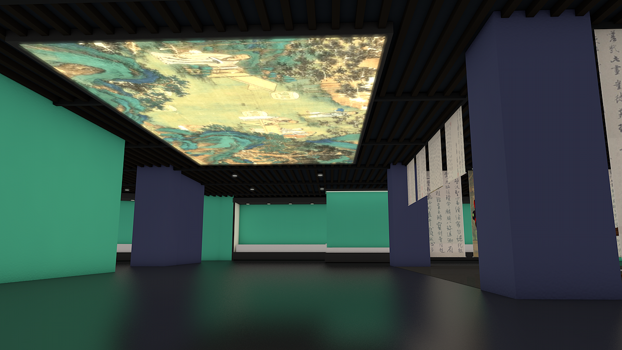 某展廳展覽提案|三維空間效果圖（圖ZMzA5MTQyMTg4） - 場景 - 站酷設計師飛魚FFY原創(chuàng)素材 - 站酷ZCOOL