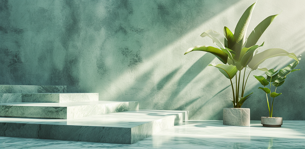 AI电商绿植展台