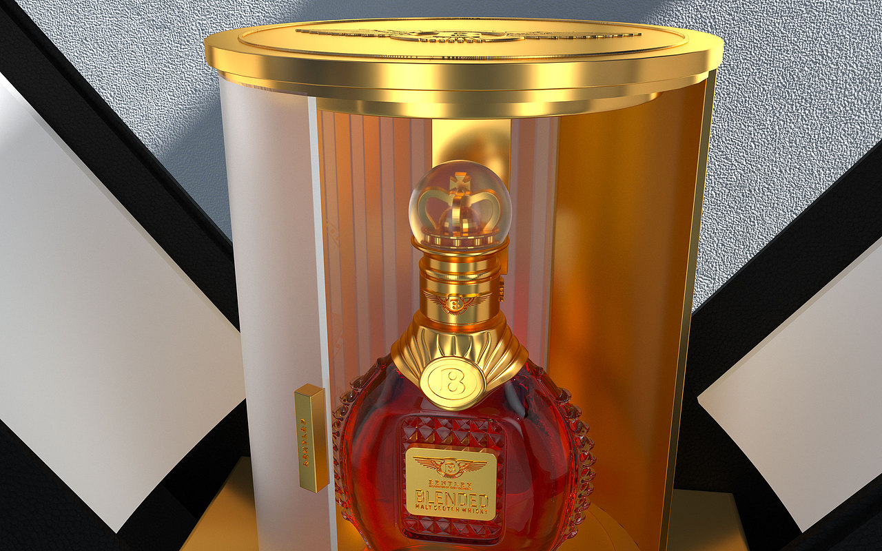 宾利洋酒包装设计（图ZMzU1MTk3MTcy） - 商业插画 - 站酷设计师Summer三木原创素材 - 站酷ZCOOL