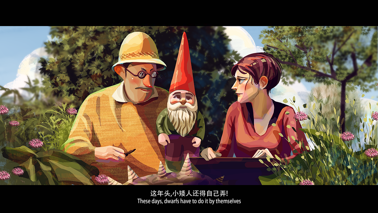 插畫-速涂電影劇照（圖ZMzE0MzA5MzQ0） - 商業(yè)插畫 - 站酷設計師春櫻u原創(chuàng)素材 - 站酷ZCOOL