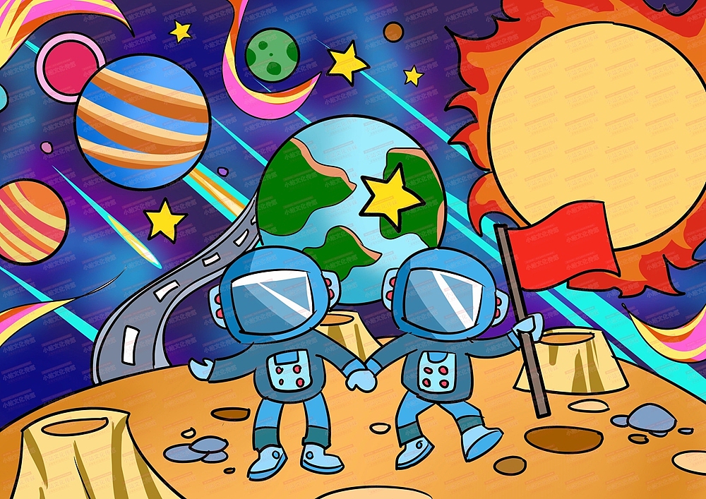 中小学生电脑绘画作品创作制作