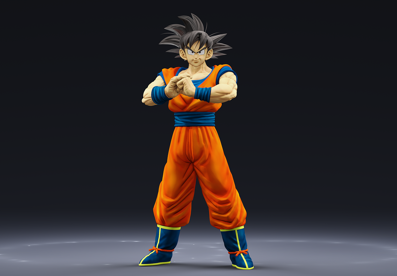 龙珠GK雕像手办孙悟空（图ZMzMxNDIzMDI4） - 手办/模玩 - 站酷设计师丰满的臆想原创素材 - 站酷ZCOOL