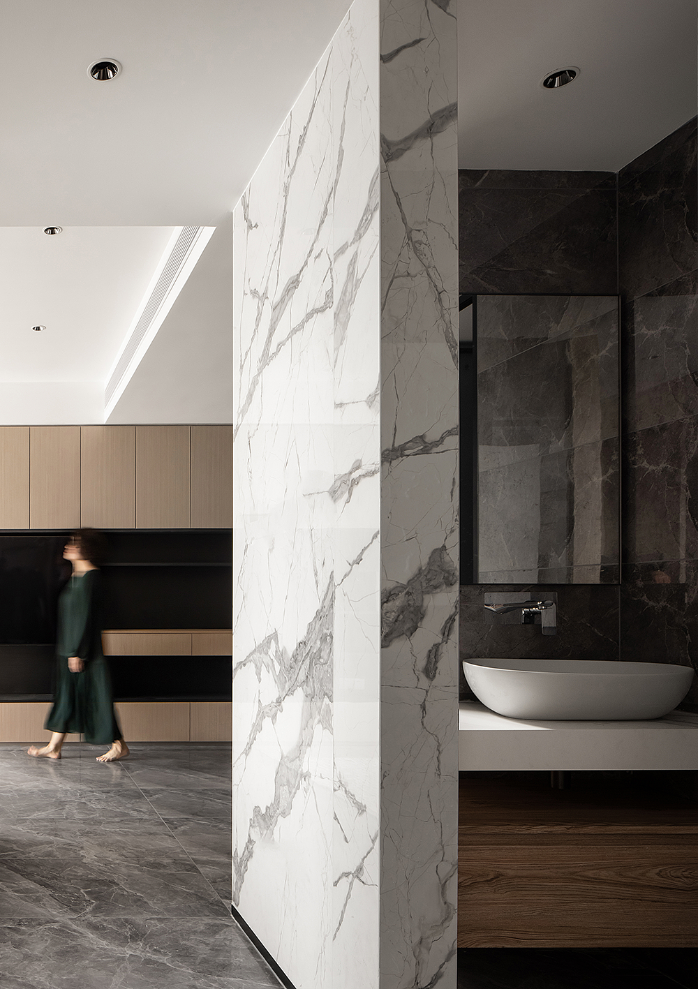 家装案例赏析——140㎡极简原木，平静自然的居所（图ZMzY4MjM5OTcy） - 家装设计 - 站酷设计师成都有木设计原创素材 - 站酷ZCOOL